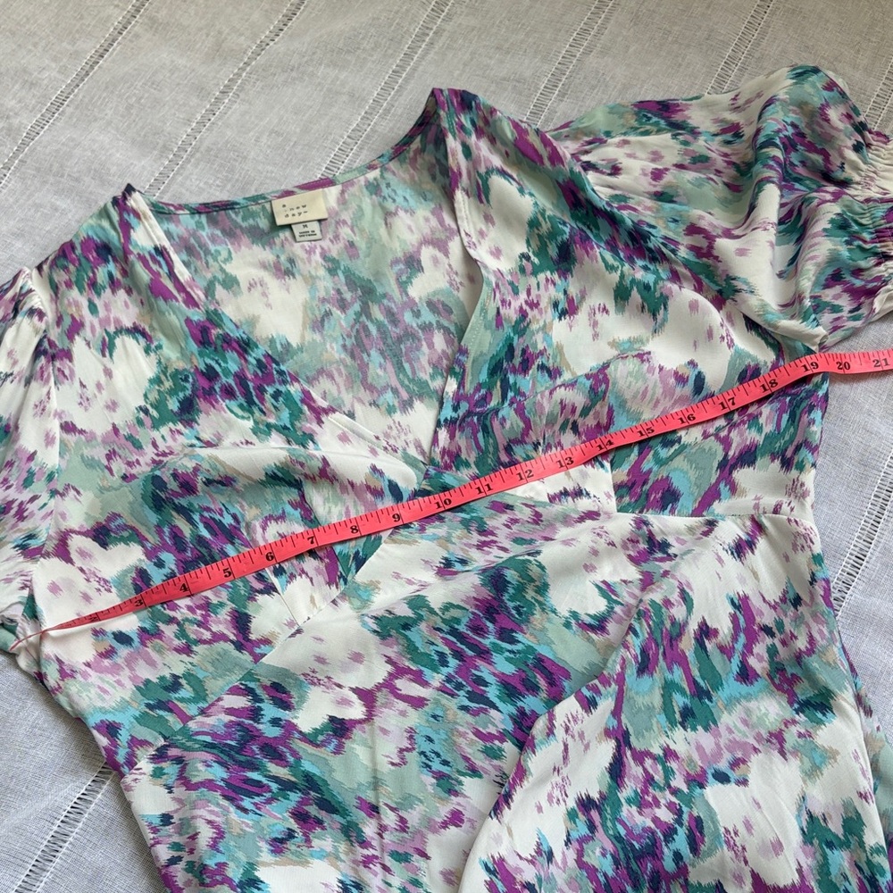 a new day Multicolor Maxi Dress With Deep V Neck - Picture 13 of 16